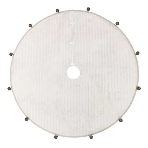 St. Nicholas Tree Skirt Merry Christmas 48 in - Picture 4 of 6